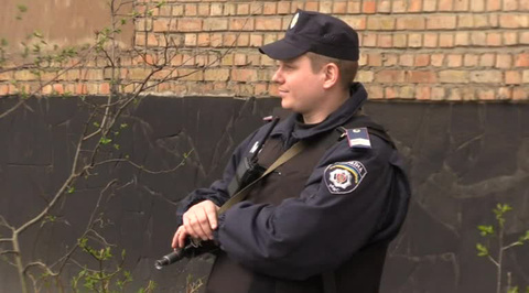 В Киеве обстрелян наряд полиции