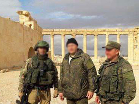 Опубликованы первые кадры российского спецназа в Пальмире. Фото