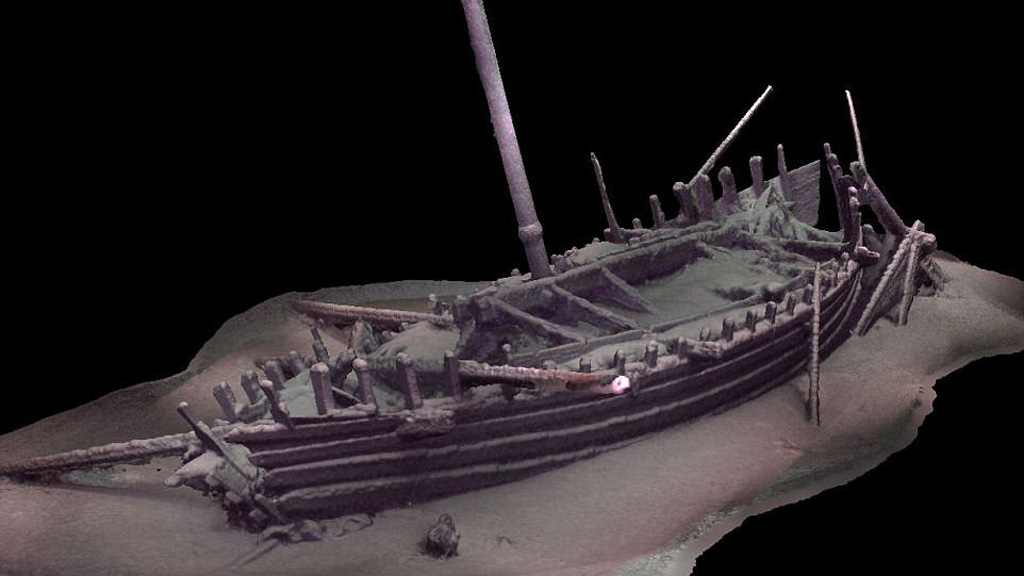 Мертвые глубины Черного моря оказались идеальным кладбищем древних кораблей
