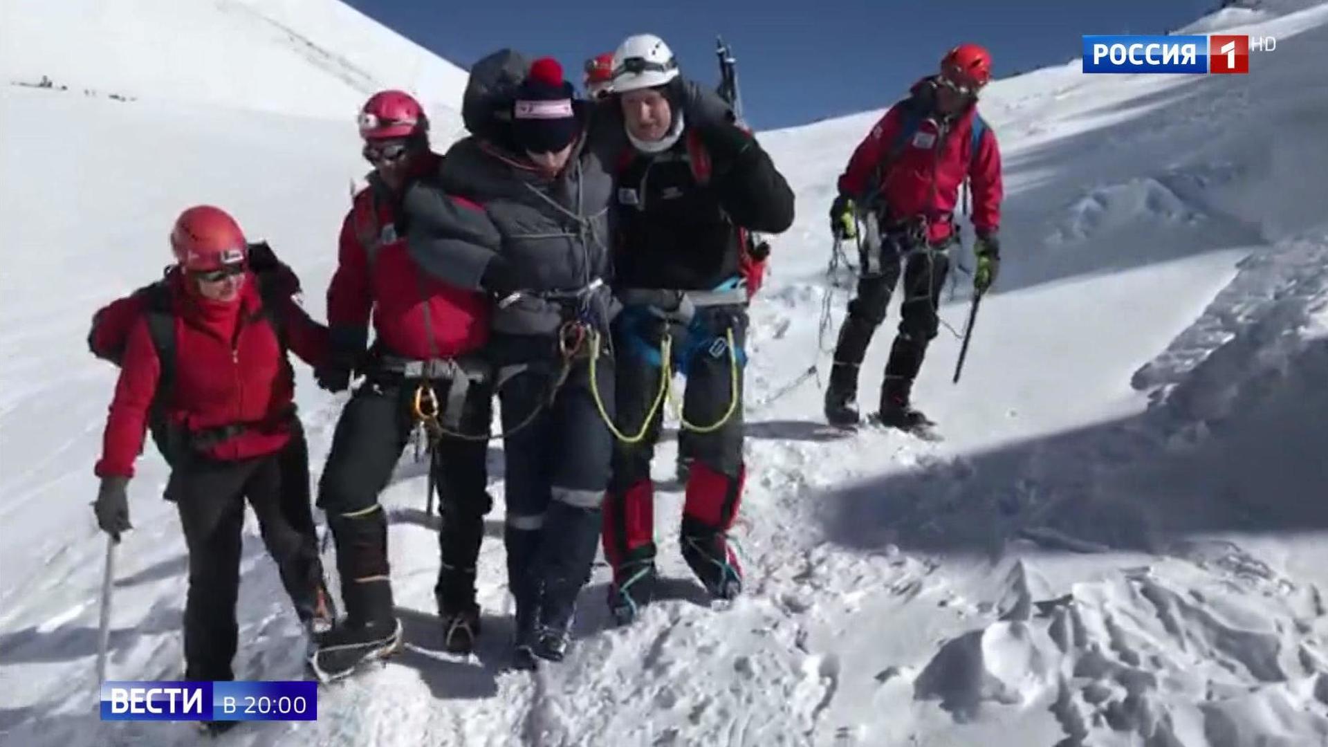Смерть альпинистов на Эльбрусе