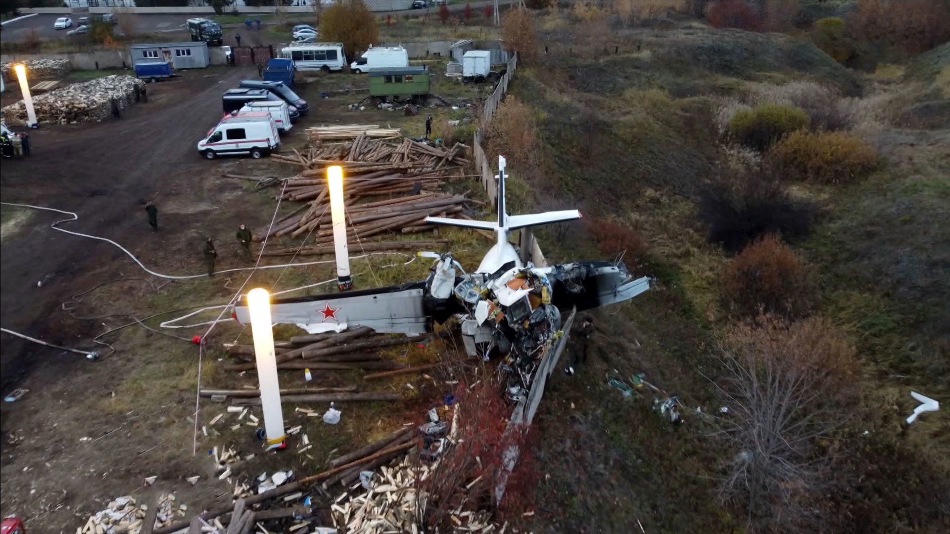 Мензелинск разбился самолет с парашютистами