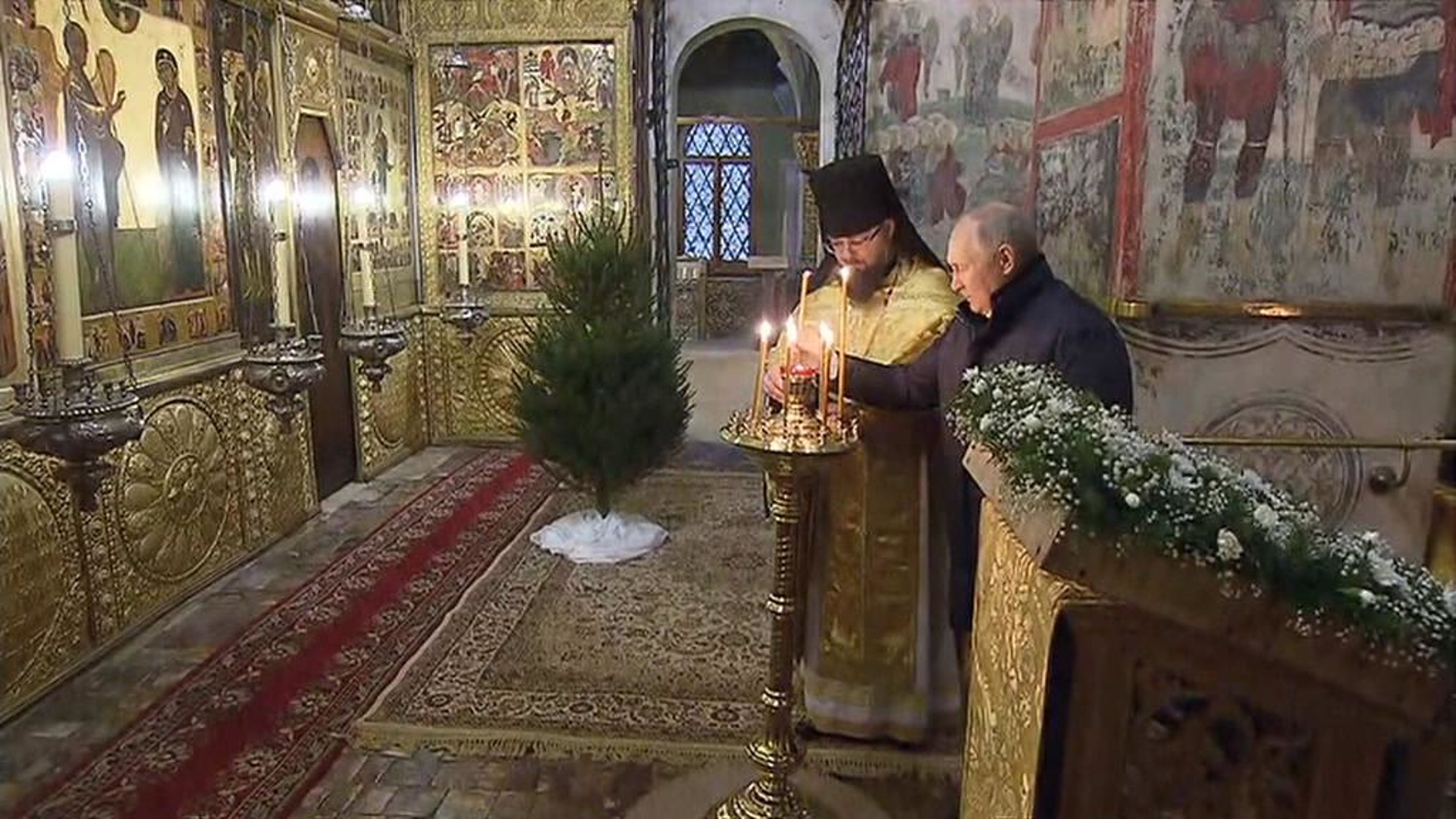 Putin Easter Church