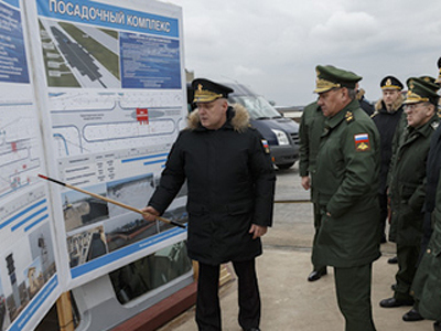 Министр обороны проверил строительство армейских объектов в Ейске