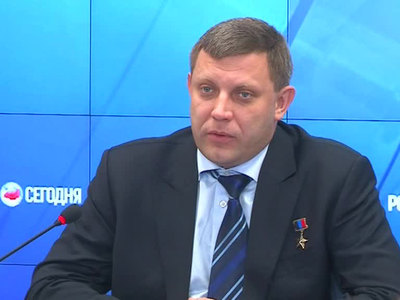 Захарченко: ДНР и ЛНР хотели бы объединиться, но не могут из-за Минска