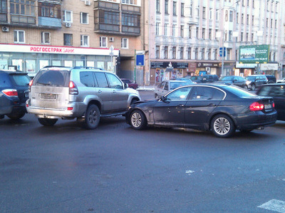 В Москве заметно снизилось количество аварий