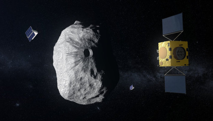 Новый аппарат зафиксирует, как человечество изменило орбиту астероида