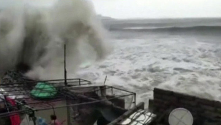 ЧС в Хабаровском крае: нагонная волна с моря затопила 15 жилых домов