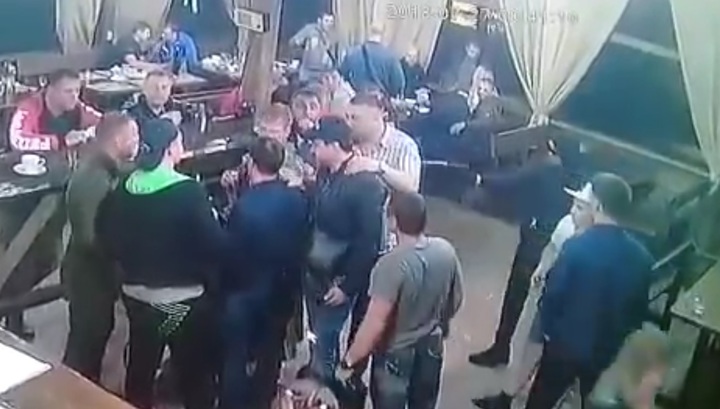Убийство криминального авторитета в Новокузнецке попало на видео