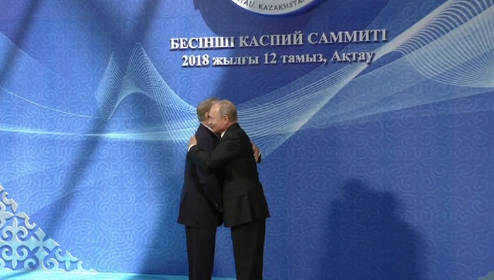 Путин: Россия готова расширить сотрудничество с прикаспийскими странами