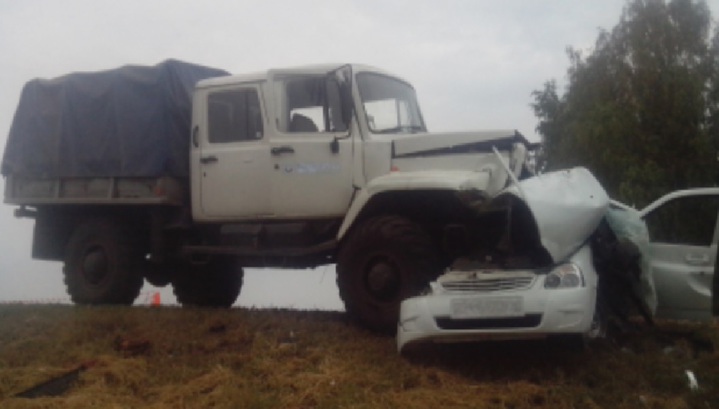 Женщина и трехмесячный ребенок погибли в аварии под Тамбовом