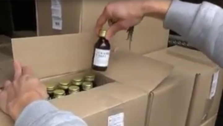 60 000 бутылок: в Удмуртии задержан грузовик со спиртом