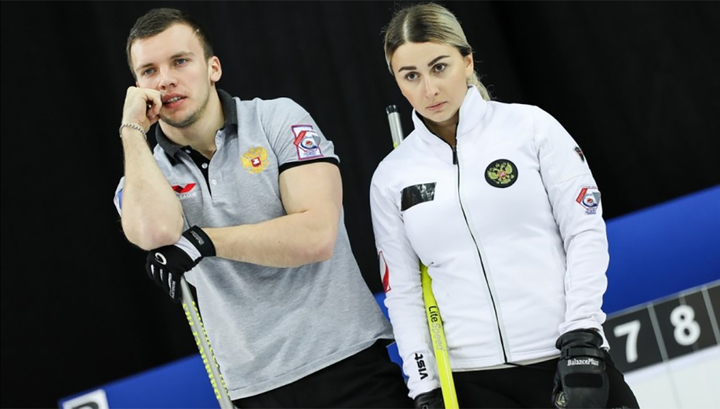 Керлинг. Россияне сыграют с Испанией на чемпионате мира в дабл-миксте