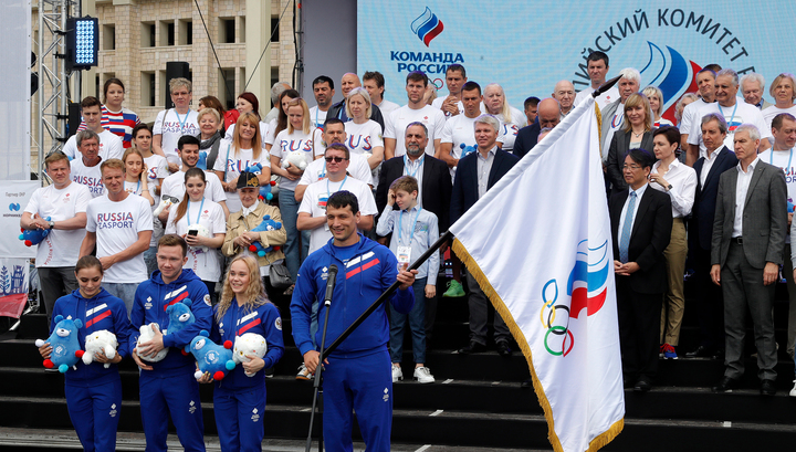 Олимпийскую сборную России проводили на Европейские игры