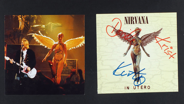 Альбом Nirvana с автографом Кобейна и гитара Моррисона: что выставят на аукционе в Подмосковье