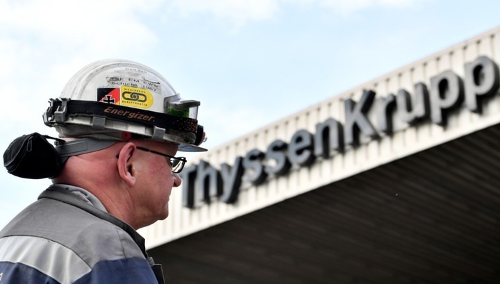 Thyssenkrupp исключат из основного фондового индекса Германии