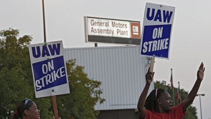 Забастовка GM затрагивает около 150 тыс. работников автопрома
