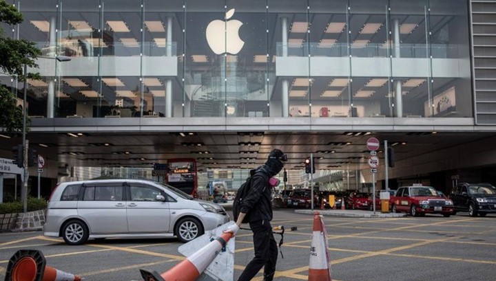 Apple ждут проблемы с властями Китая из-за поддержки протестующих в Гонконге