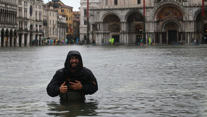 Венеция: уровень воды достиг нового пика и пошел на спад