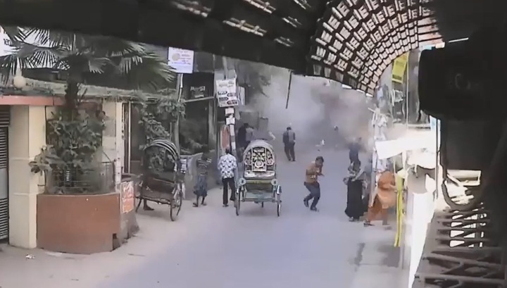 Семь погибших, двадцать пять пострадавших: взрыв бытового газа попал на видео