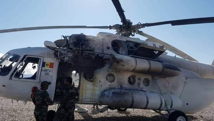 Ракета попала в вертолет афганских военных
