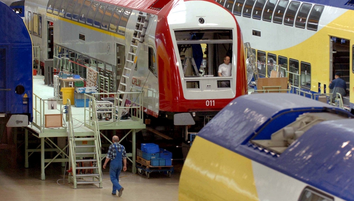 Bombardier продаст свое железнодорожное подразделение Alstom