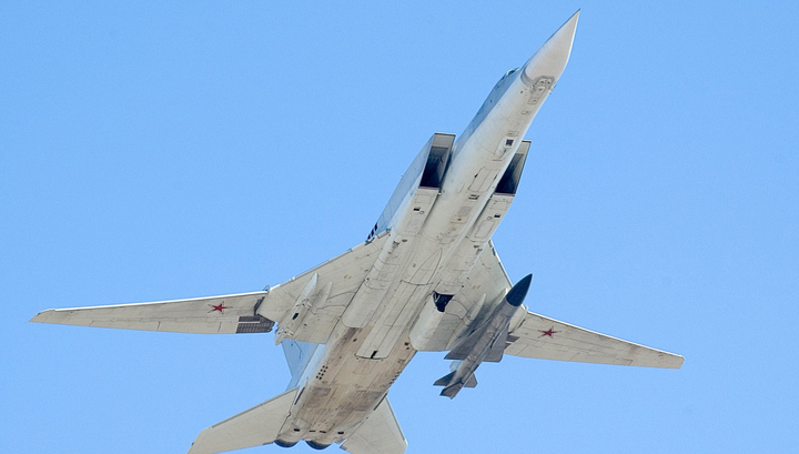 Российские дальние бомбардировщики пролетели над Черным морем