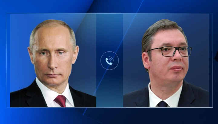 Путин и Вучич провели телефонный разговор