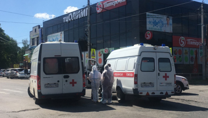 "Ковидная" скорая попала в аварию в Сызрани