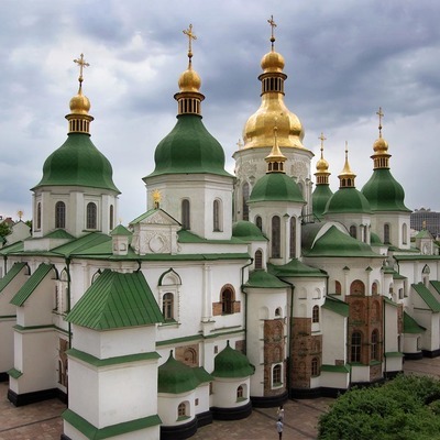 В Софийском соборе в Киеве начался В Софийском соборе в Киеве начался