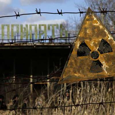 Акция в память о трагедии на ЧАЭС прошла в городе-призраке Припять Акция в память о трагедии на ЧАЭС прошла в городе-призраке Припять