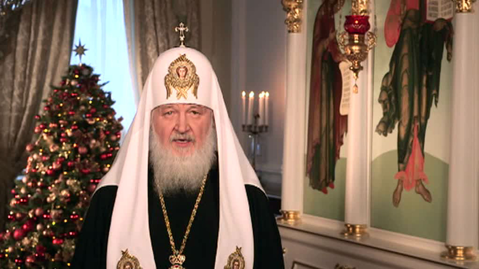 Патриарх Кирилл на телевидении