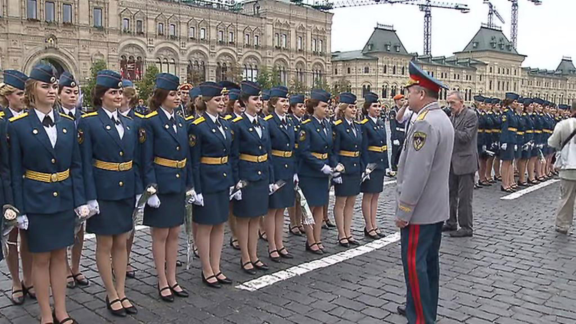 рост курсантов кремлевского полка