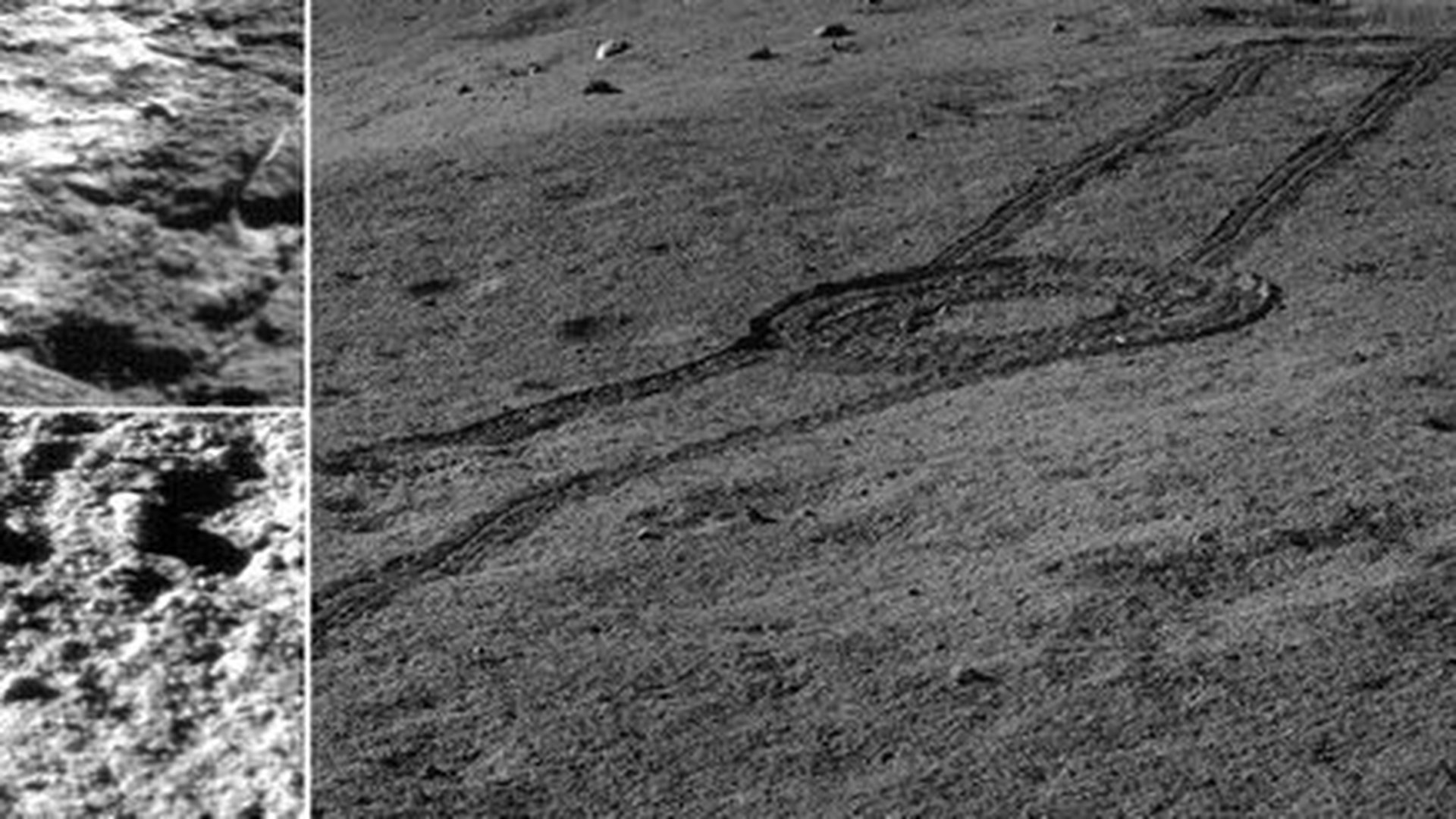 Следы луны 16. Yutu 2 Луноход. Луноход-1 снимки Луны. Китайский Луноход "Юйту" фото с Луны. Юйту-2.