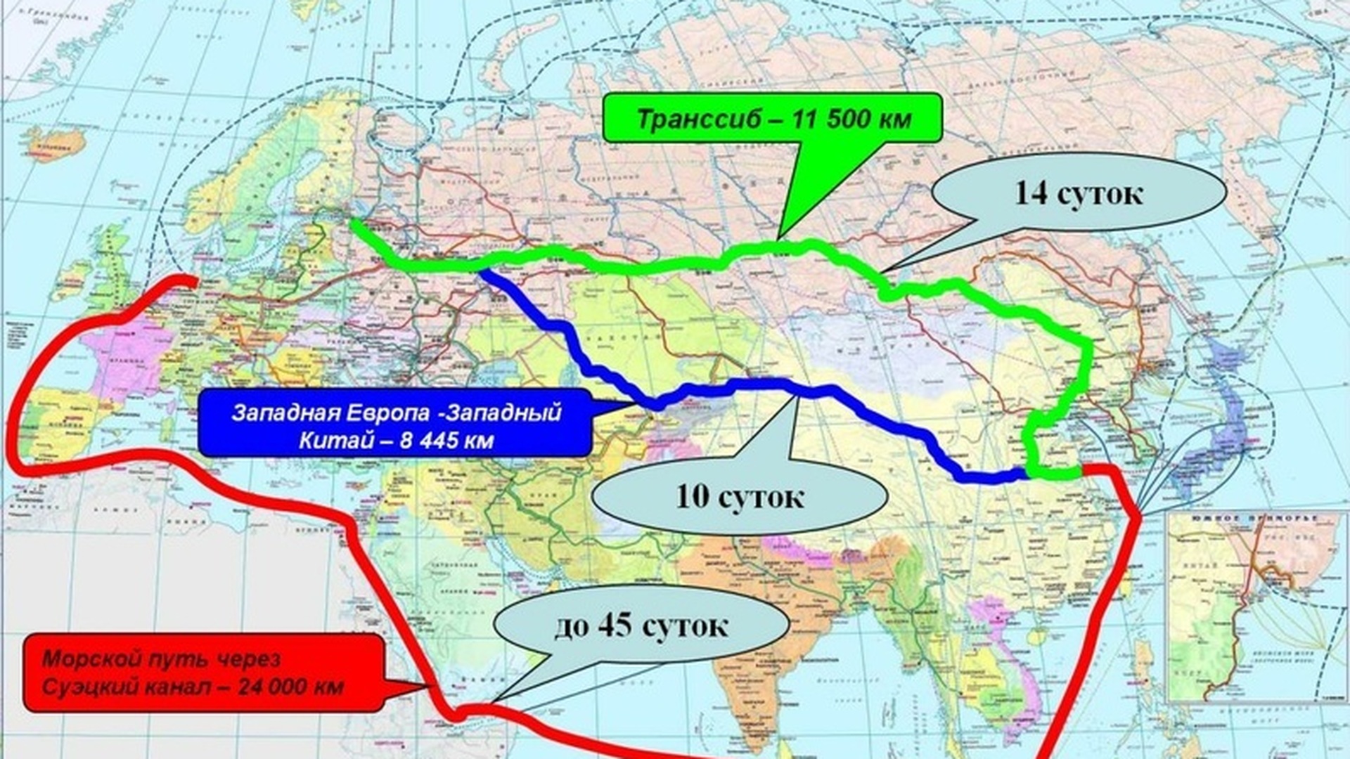 Дорога в китай из россии новая карта