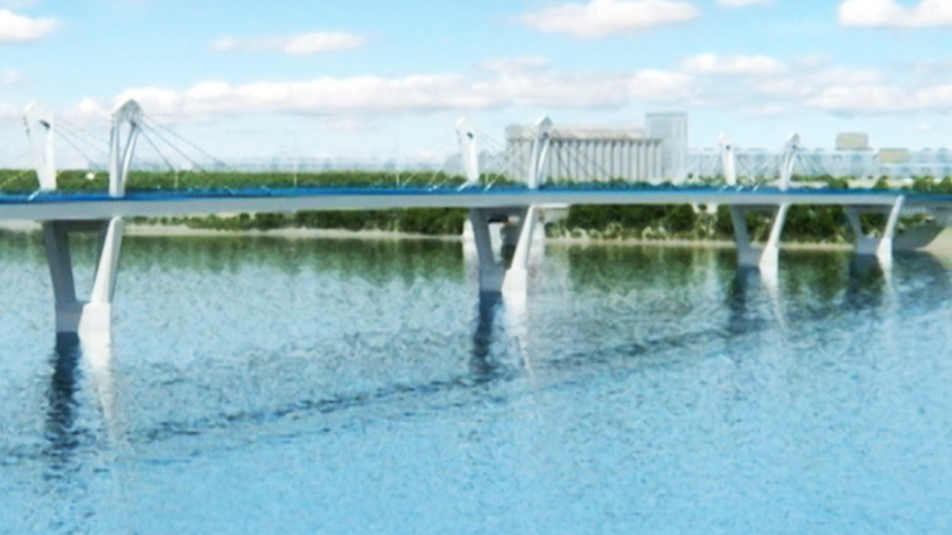 Благовещенск Амурская область-новый мост через Зею-