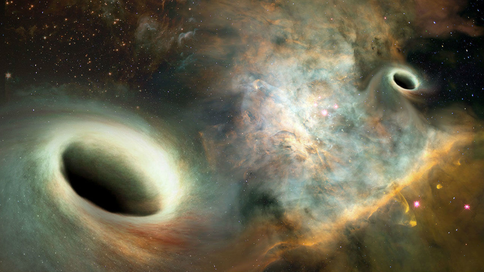 Космос Галактика черные дыры