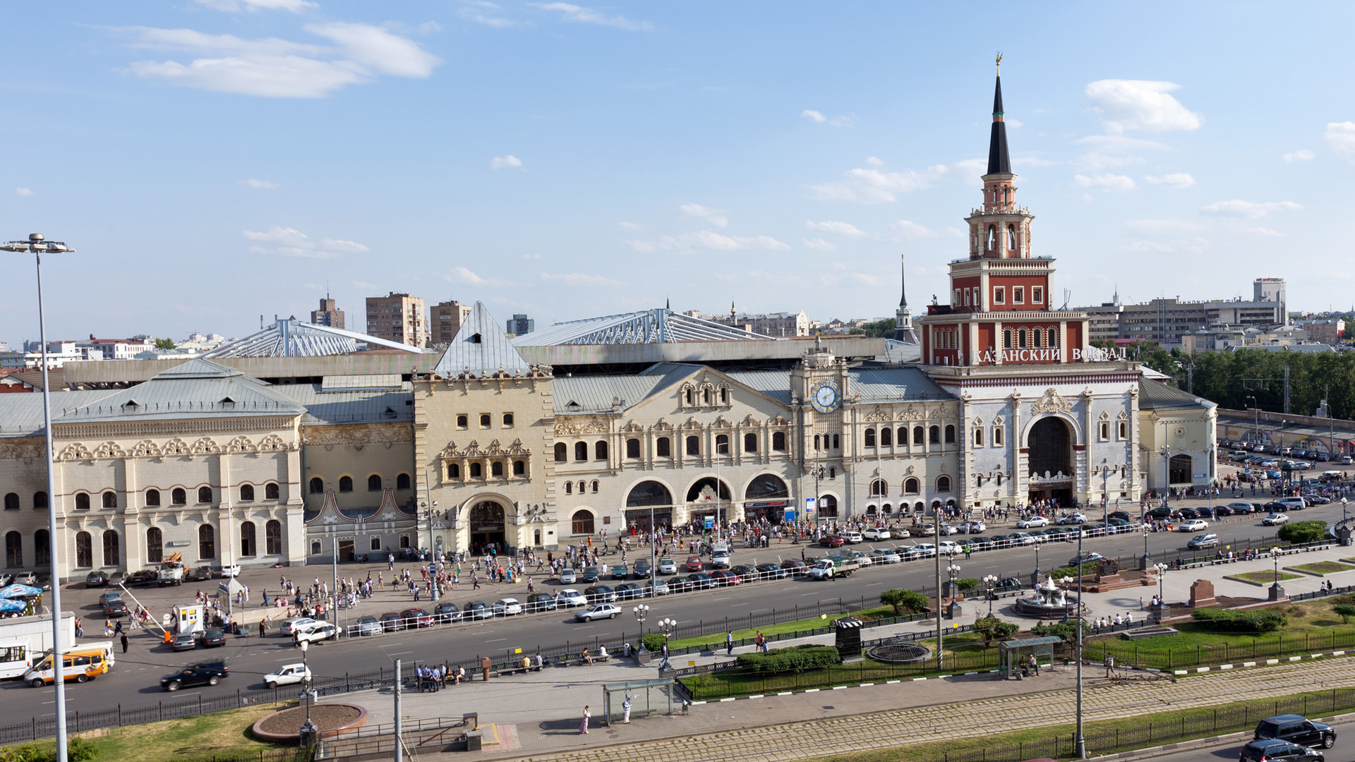 Казанский вокзал где