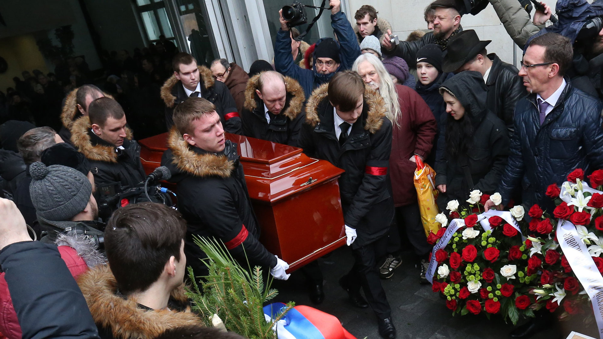 Похороны Натальи Крачковской