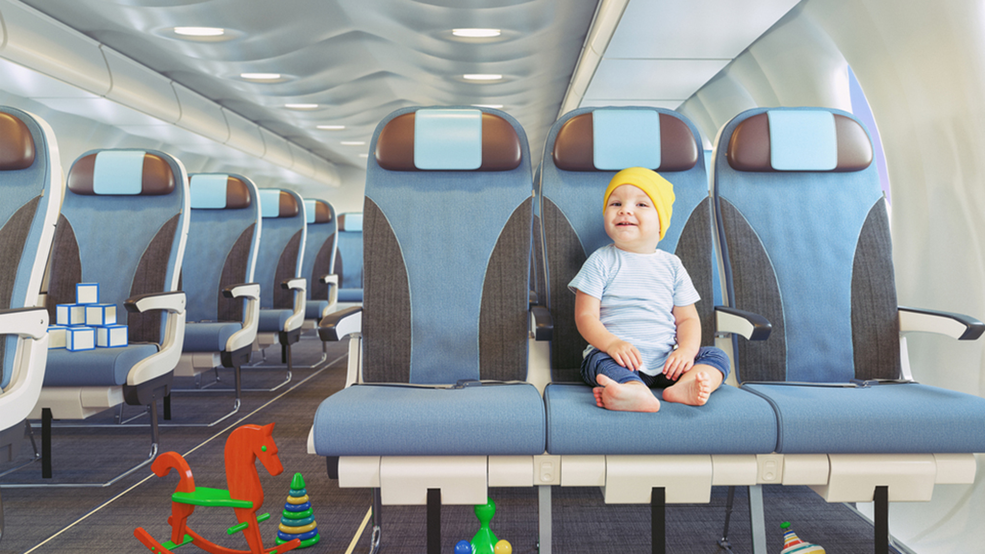 Детское место в самолете