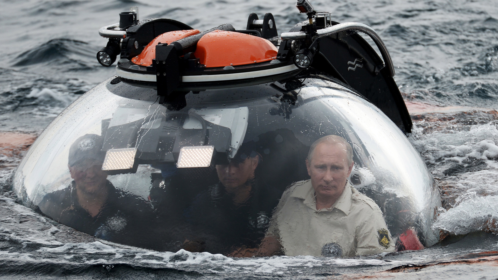 Путин погружение в батискафе