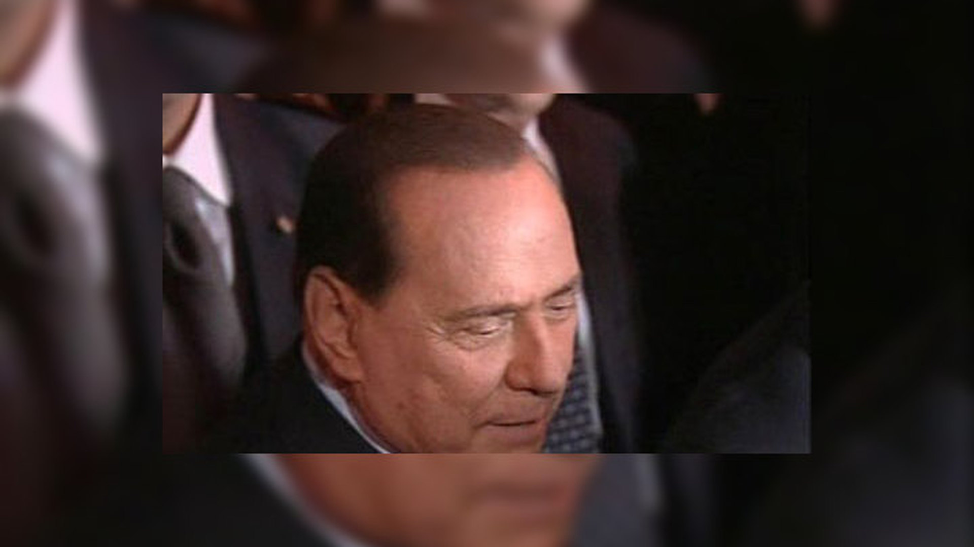 Берлускони в церкви