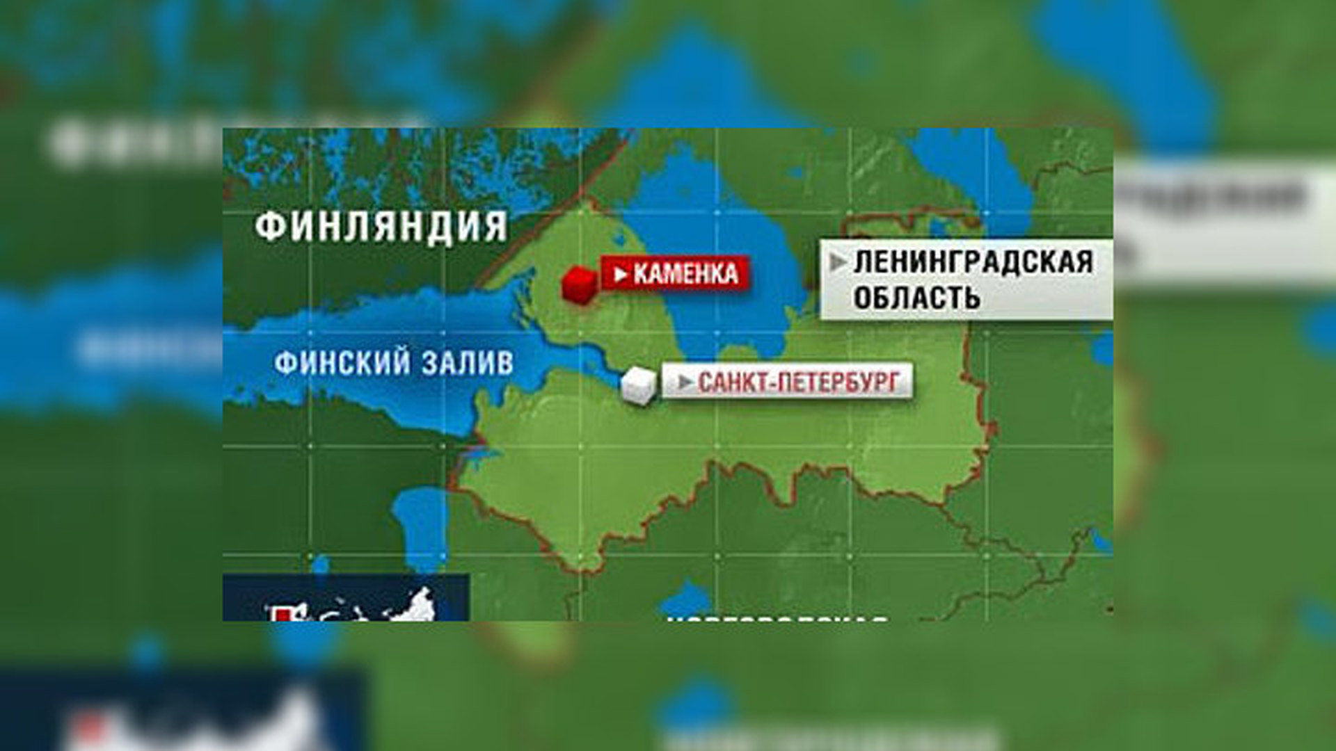 Поселок каменка ленинградская область карта