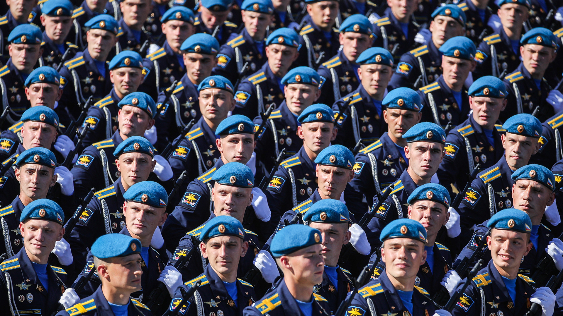 десантники на параде в москве