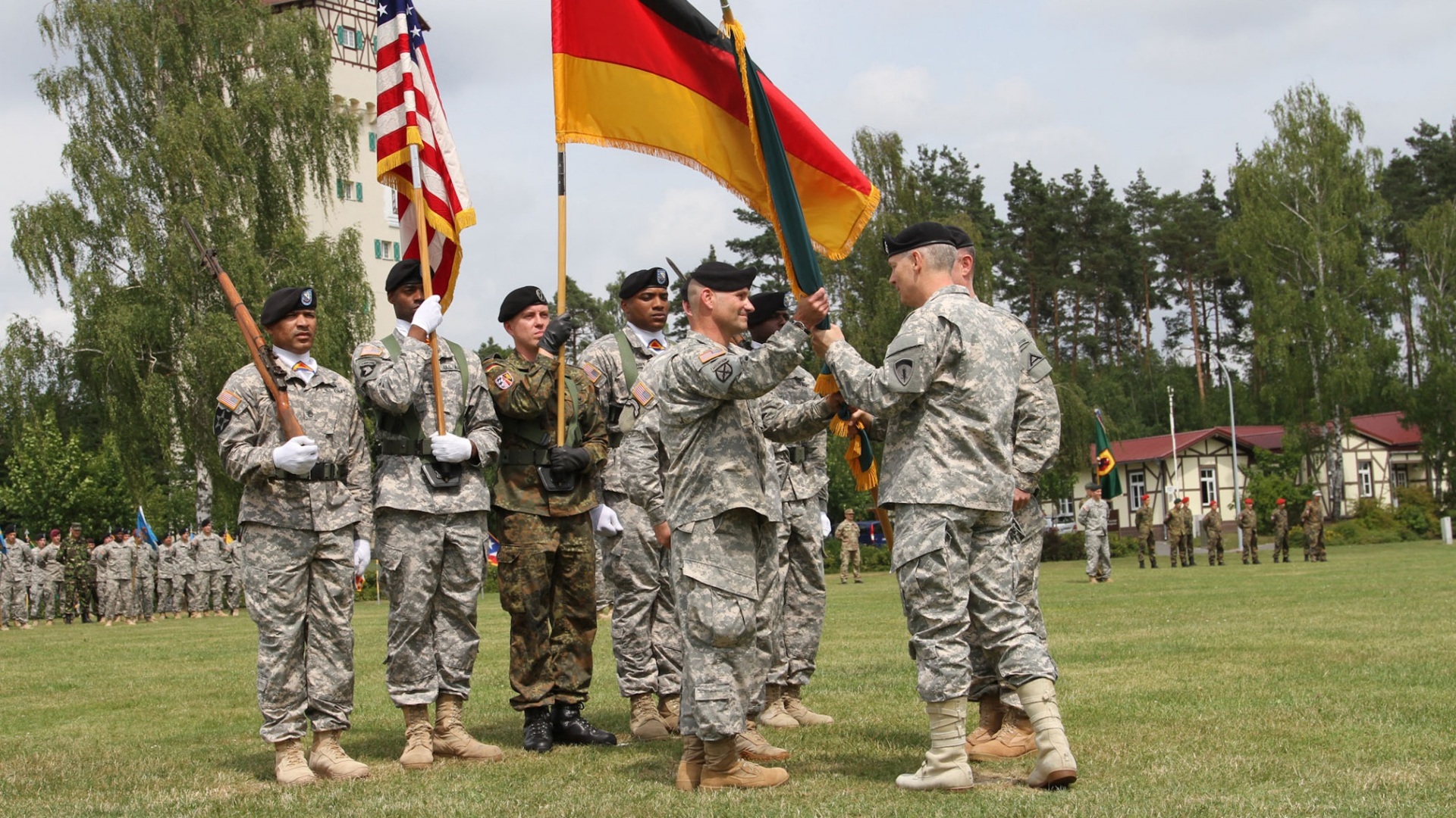 Американские войска НАТО Германии