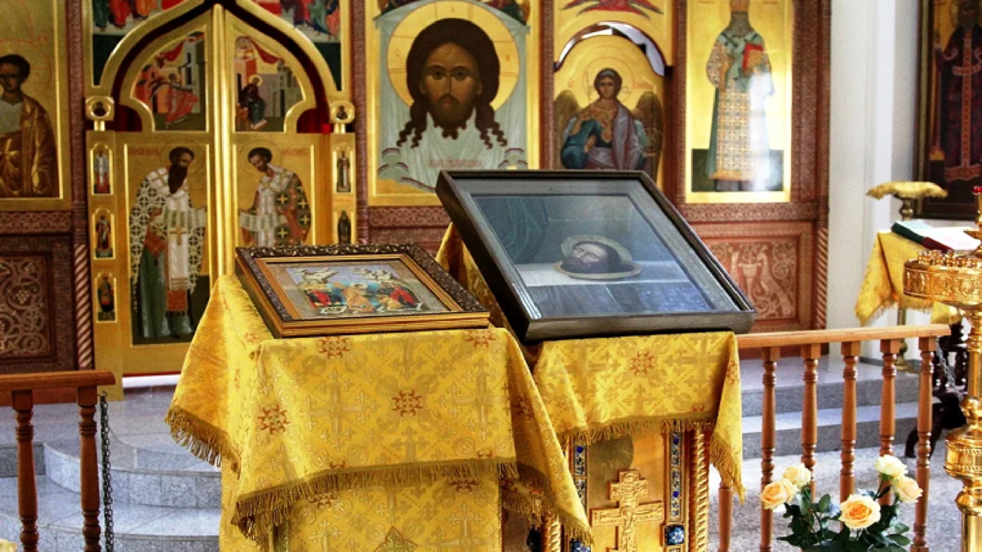 Симоновский монастырь в Москве иконы в храме