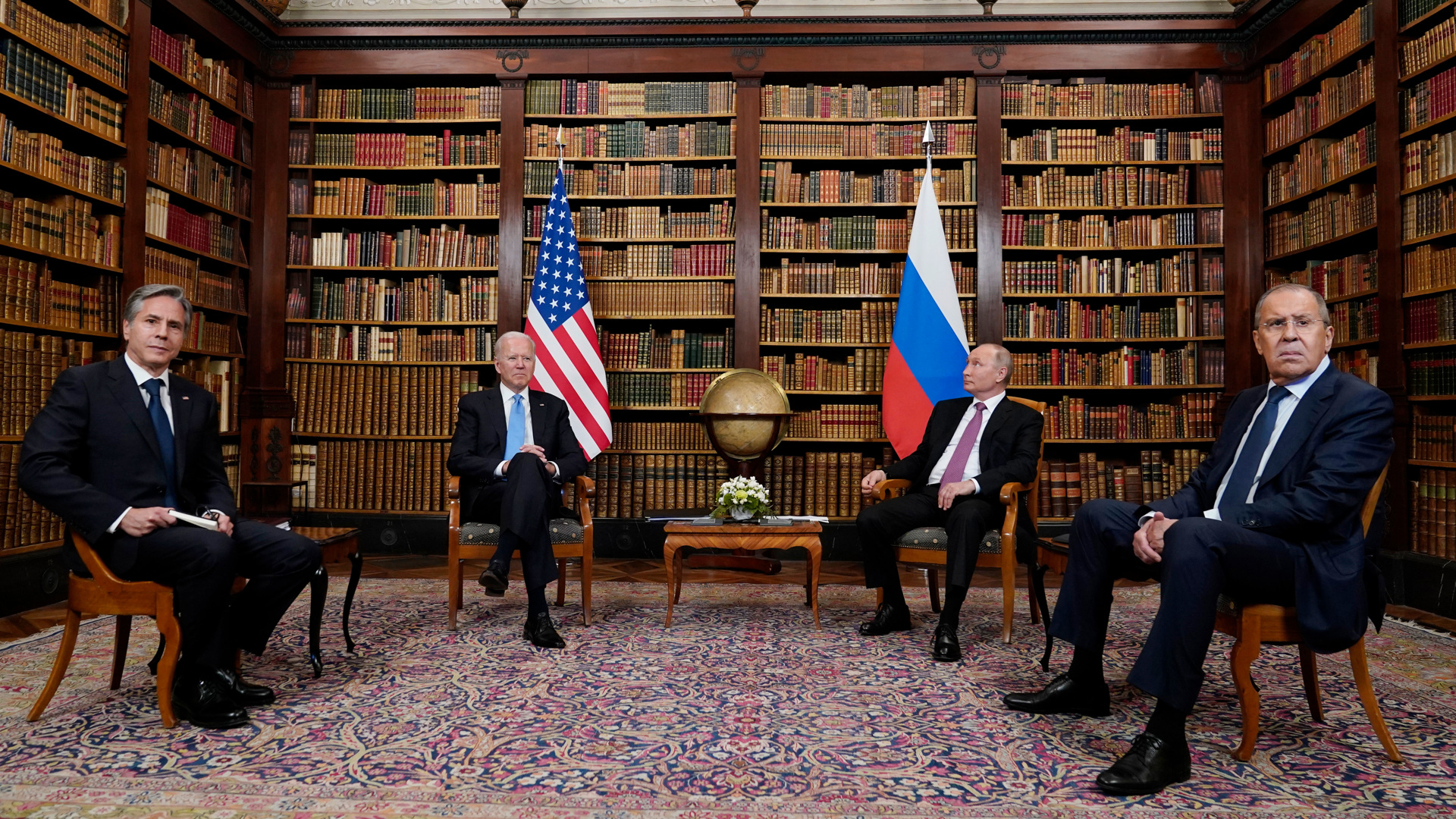 Путин и Байден встреча
