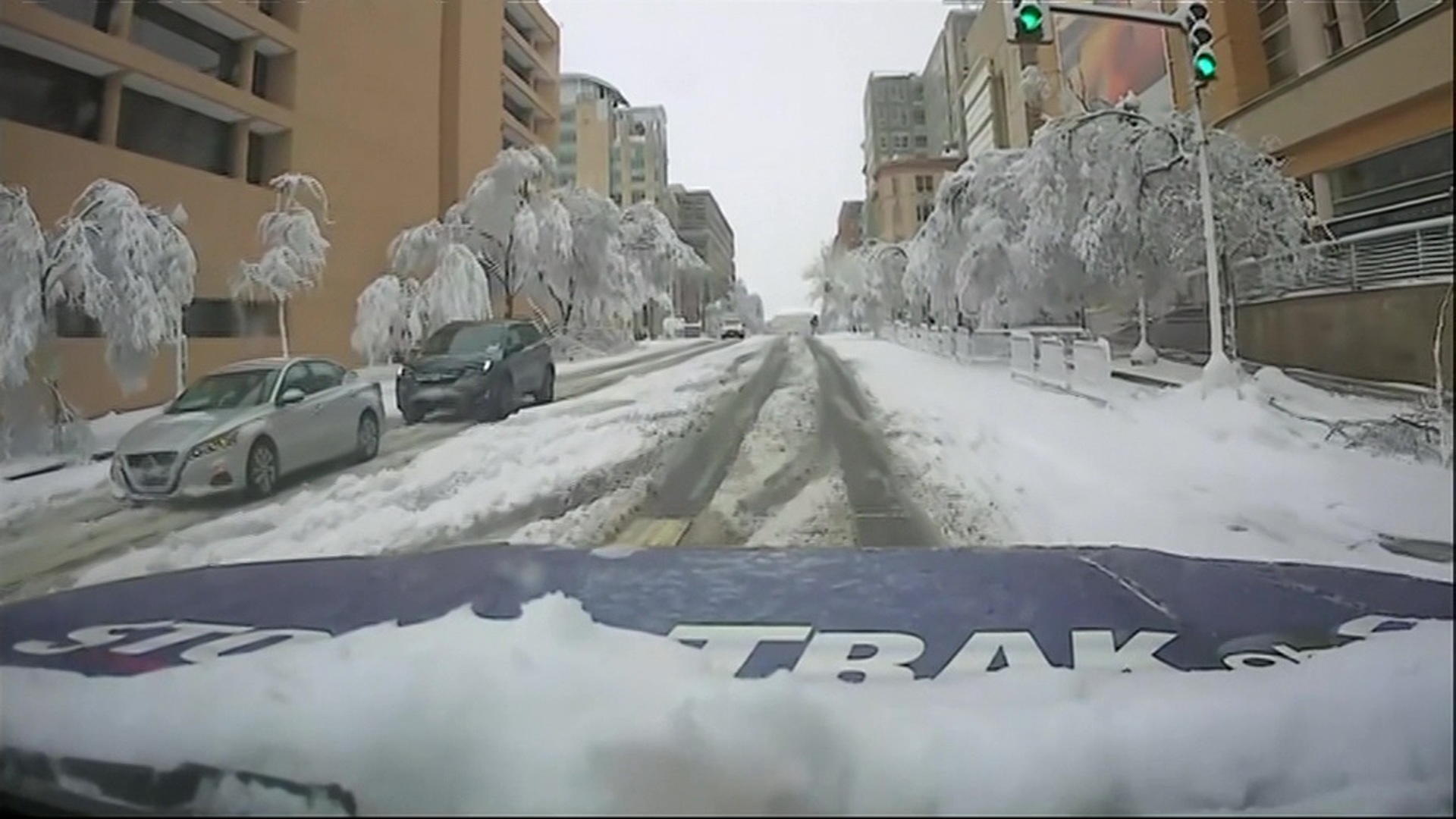 Снежная буря сша