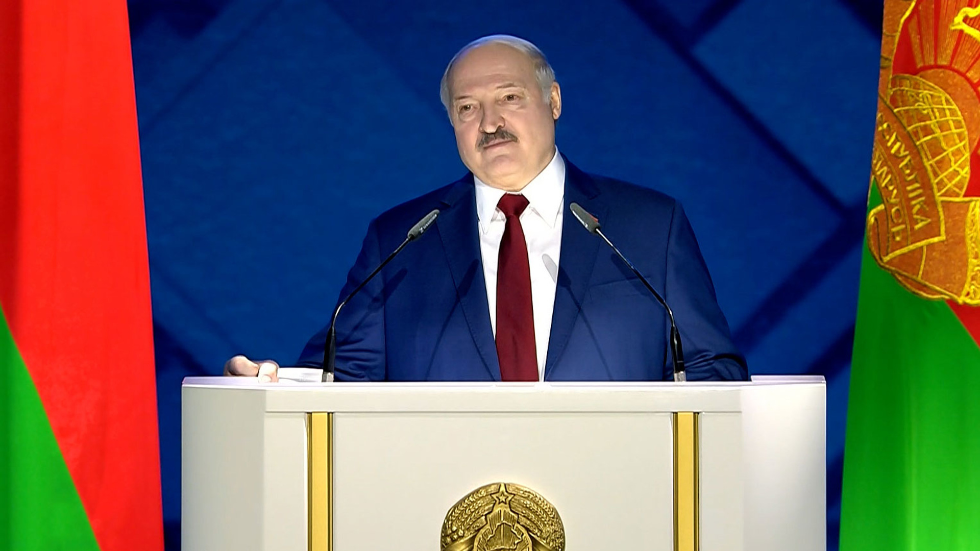 Лукашенко и карта