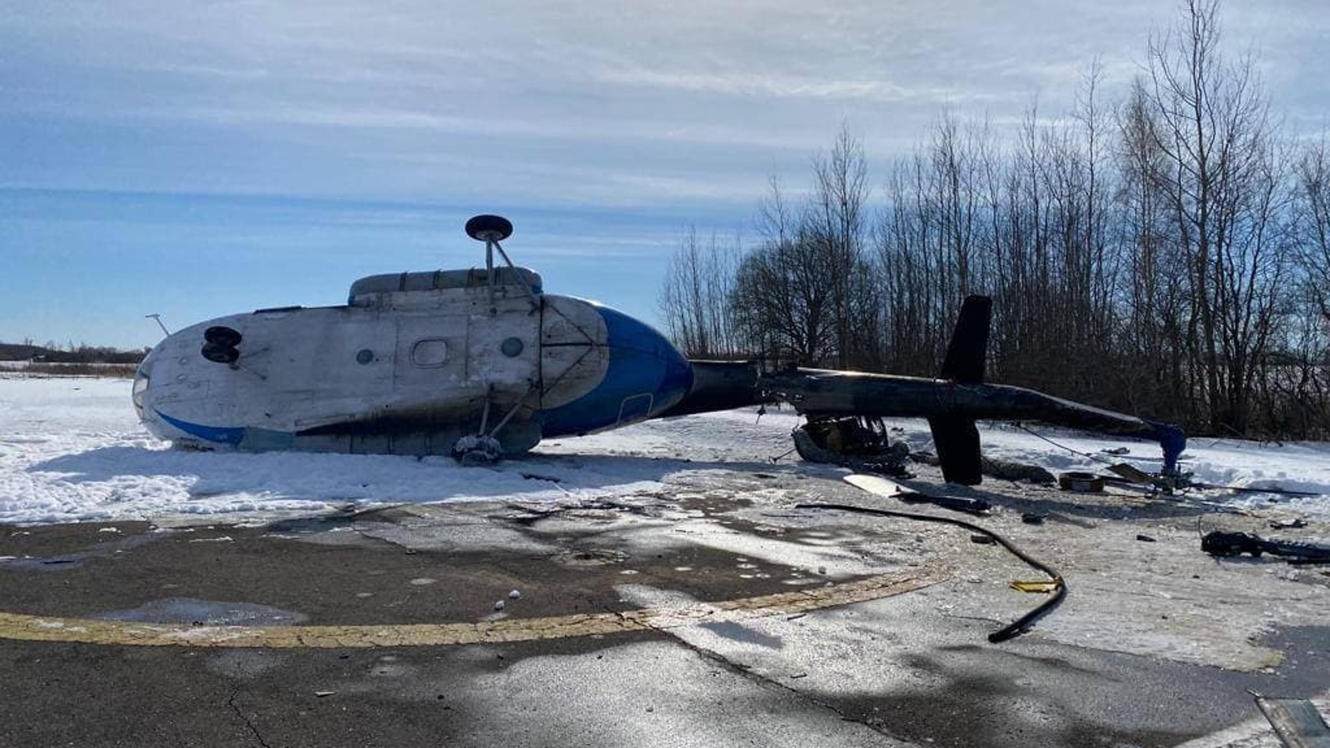 Вертолет разбился в магаданской области. Ми-8 Баркол.