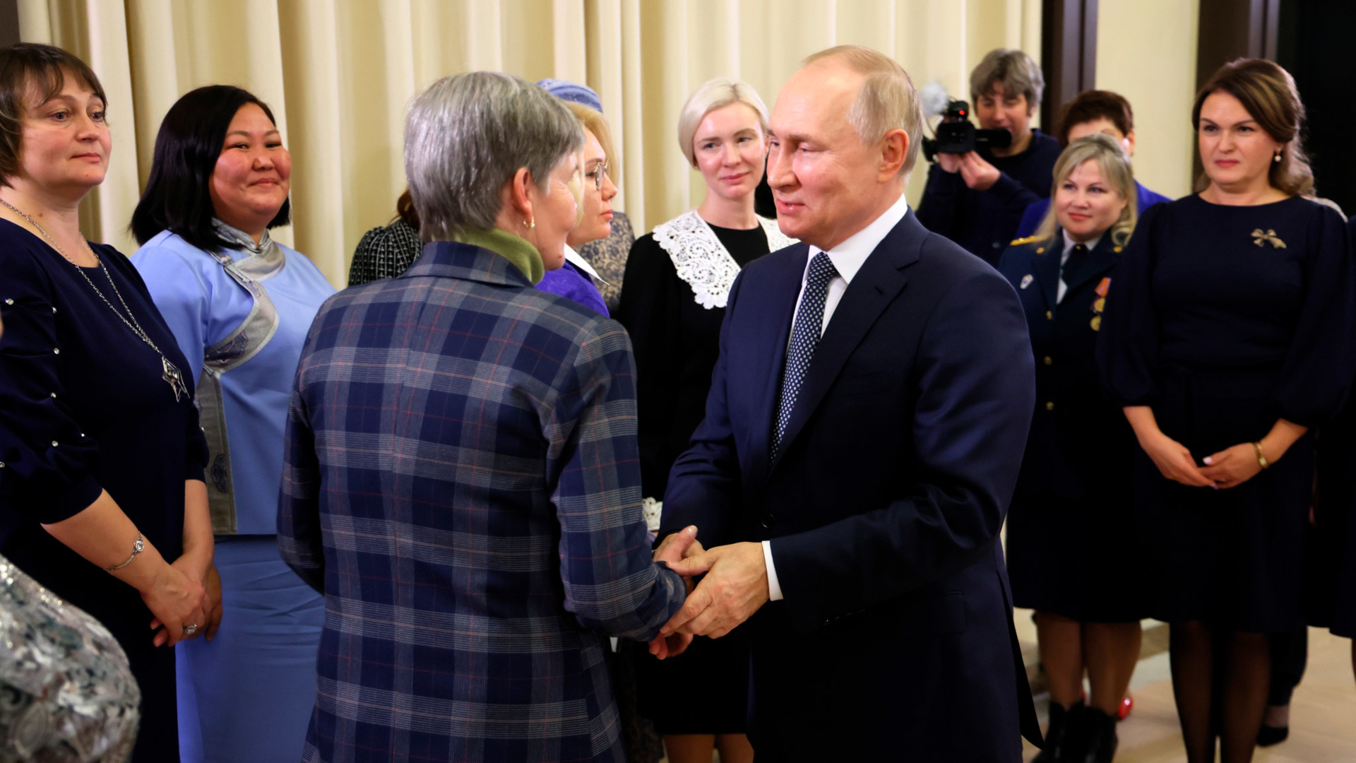 Встреча Путина с матерями